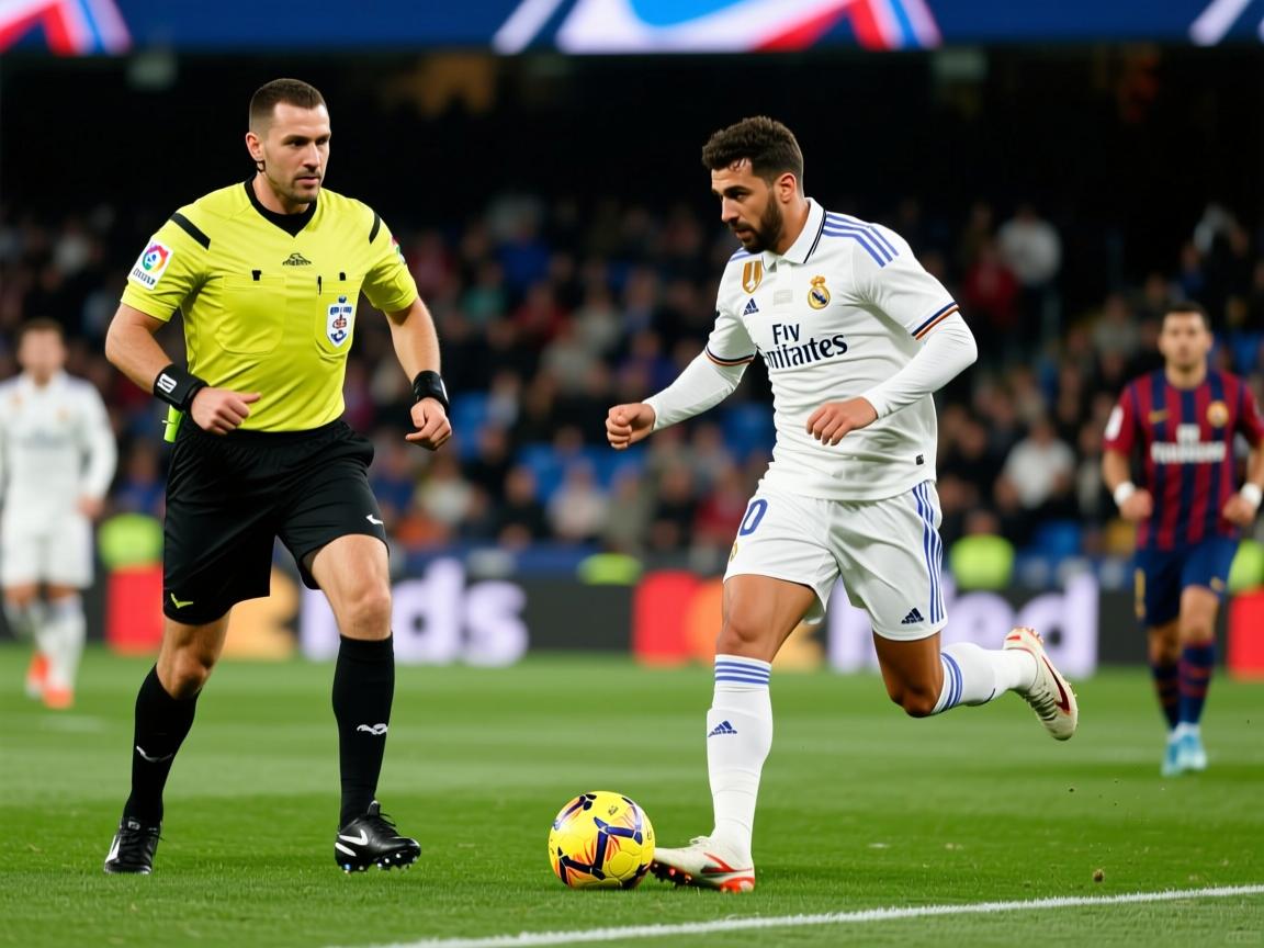 西甲裁判官方复盘：VAR误判率惊人，皇马是受害者，尼科帕斯打进精彩进球